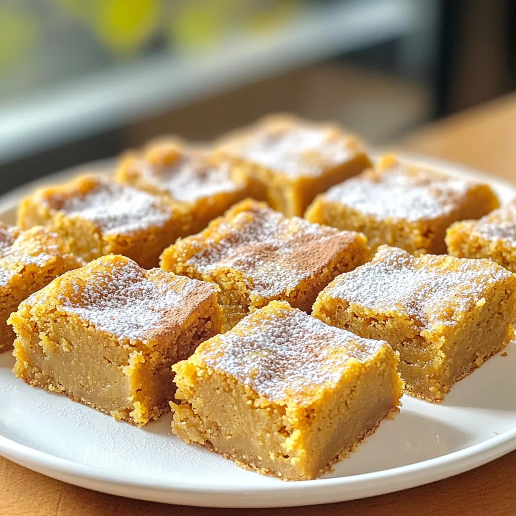 Brown Butter Pumpkin Blondies Irresistible Fall Treat
