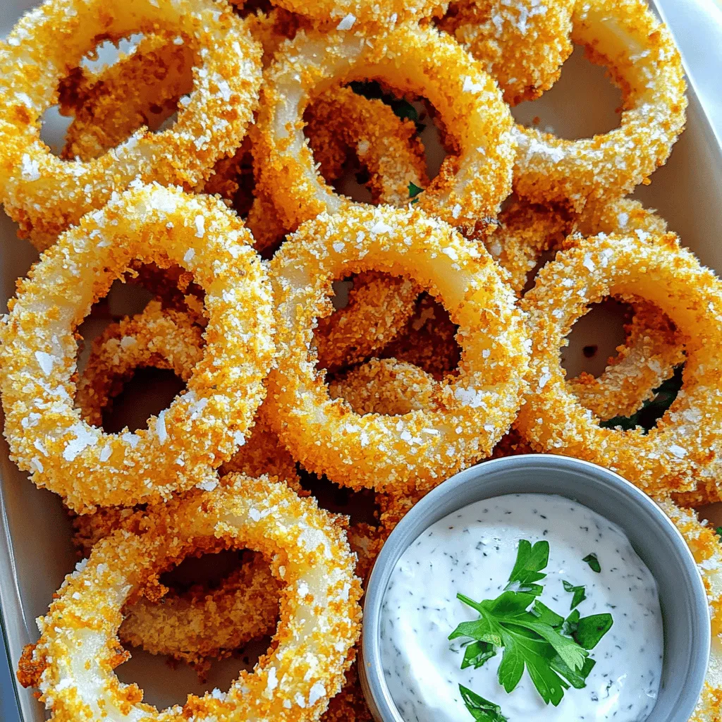 Air Fryer Crispy Onion Rings Perfectly Crunchy Treat