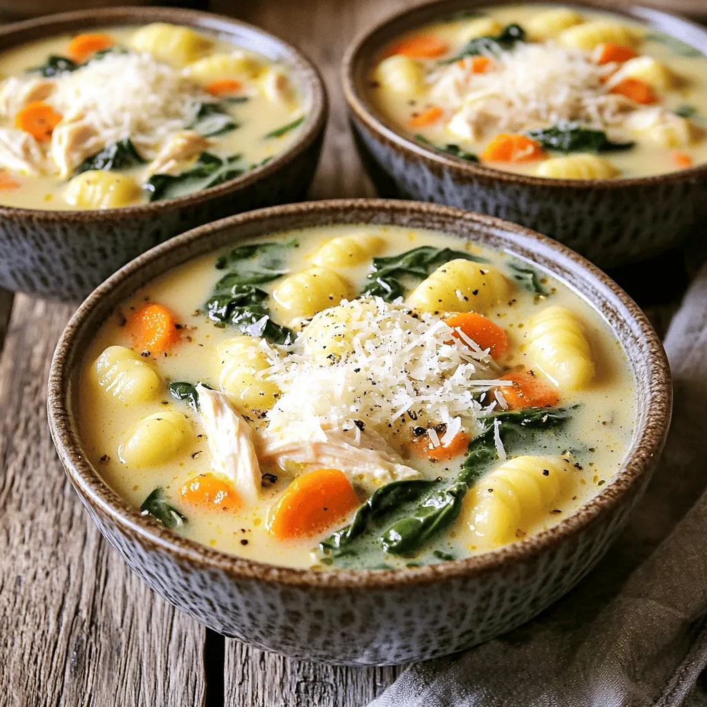 Creamy Chicken Gnocchi Soup Hearty and Comforting Meal