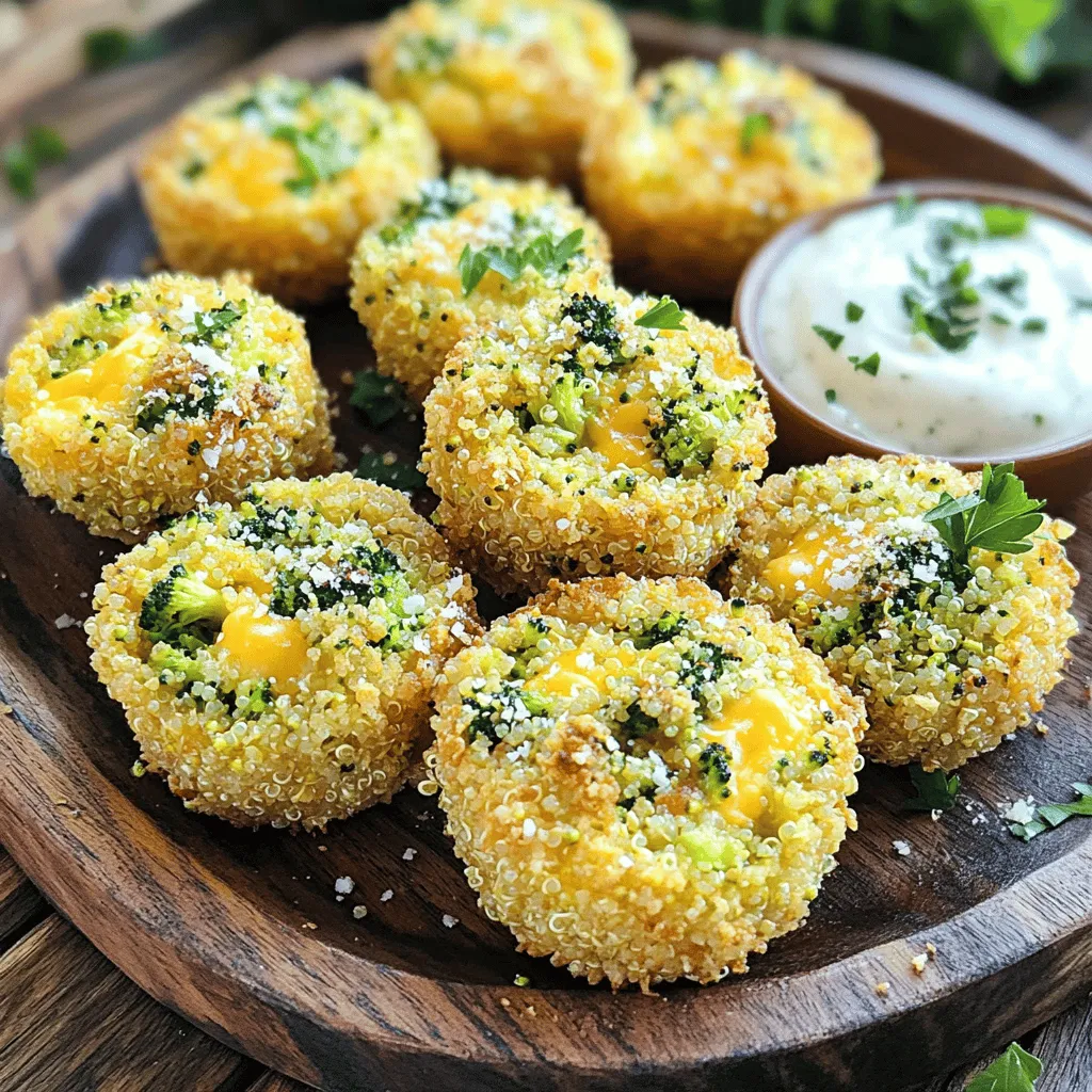 Savory Broccoli Cheddar Quinoa Bites Recipe Guide