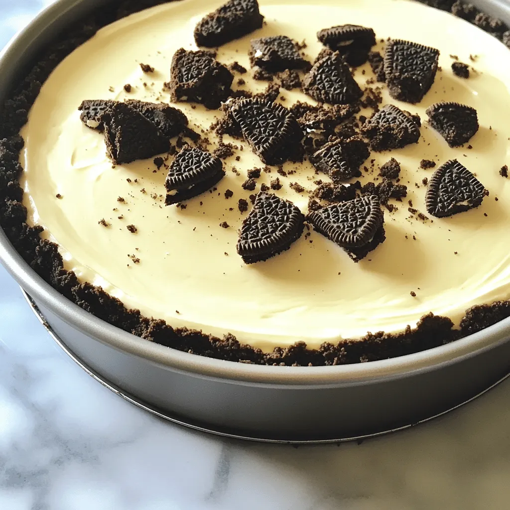 No Bake Oreo Cheesecake Simple and Delicious Treat