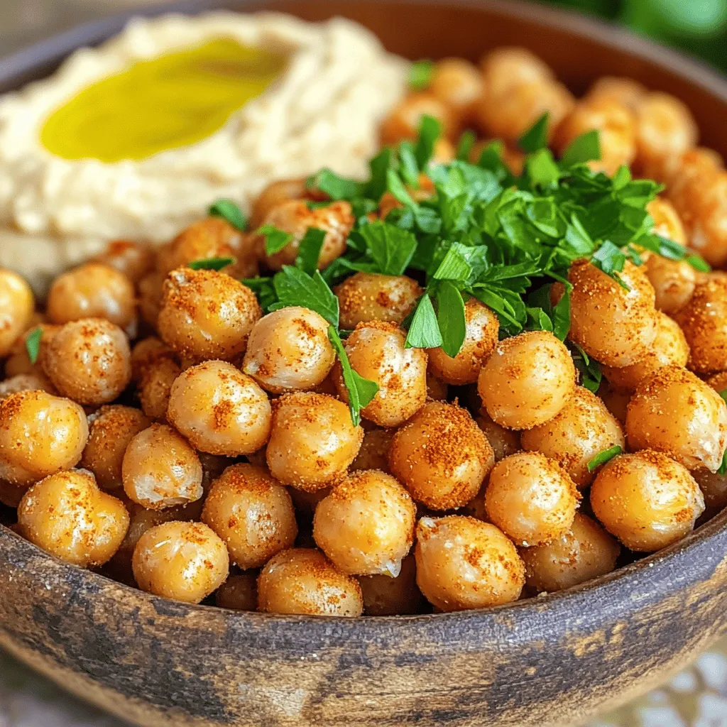 Air Fryer Crispy Chickpeas Crunchy Flavor Explosion
