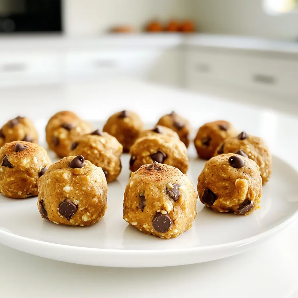 Peanut Butter Pumpkin Energy Bites Healthy Fuel Snack