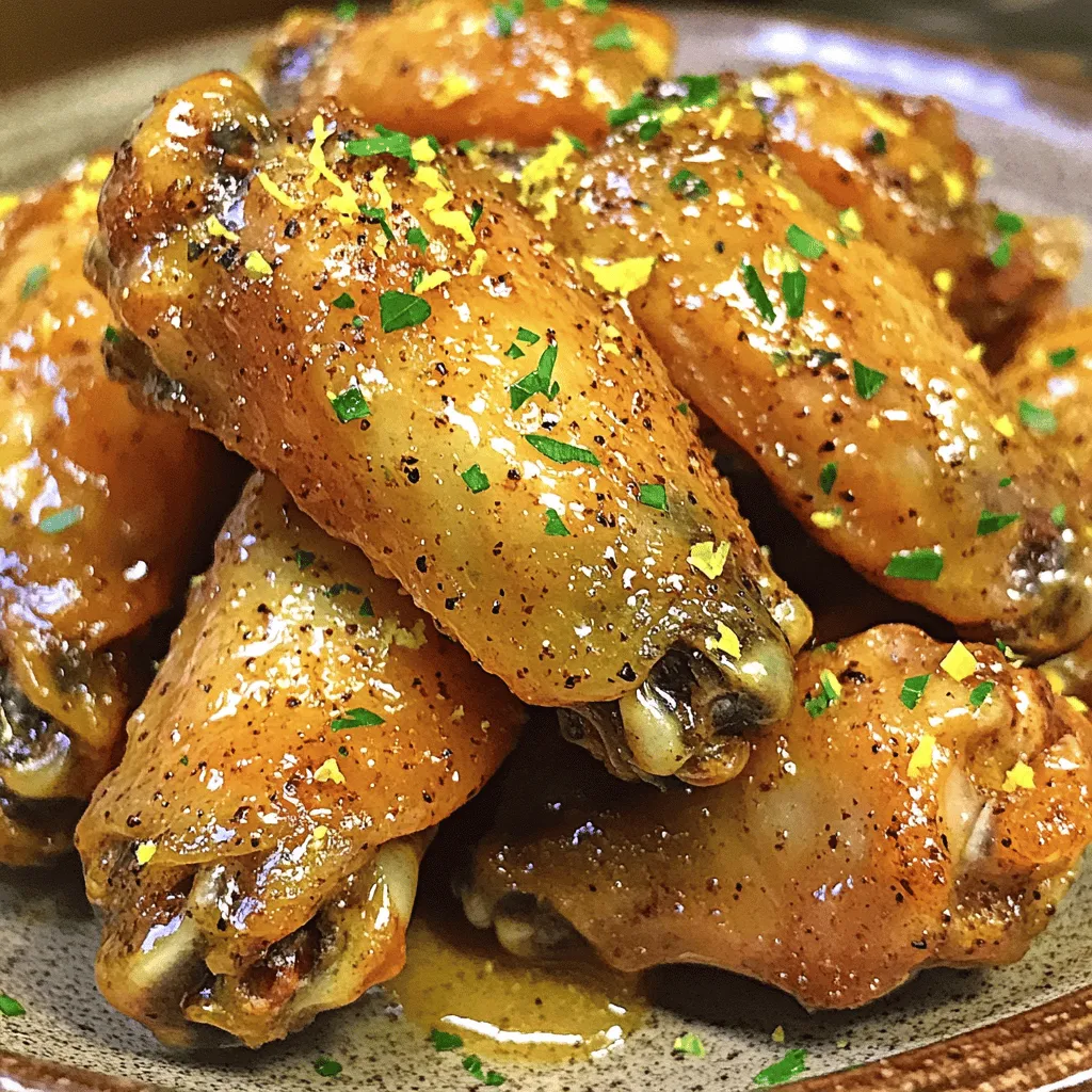 Crispy Lemon Pepper Wings Flavorful and Simple Treat