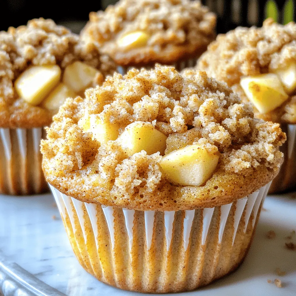Apple Cinnamon Crumb Muffins Delightful Homemade Treat