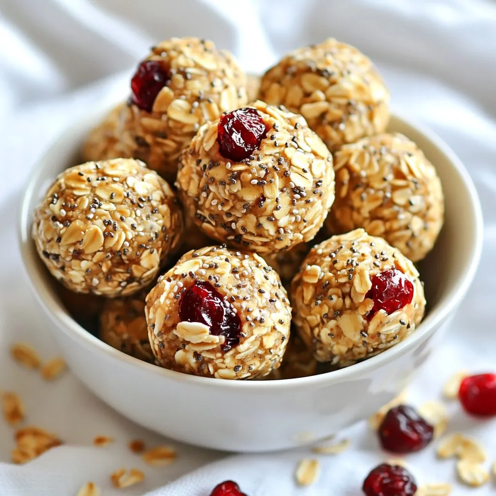 Powerful Almond Cranberry Energy Bites Easy Recipe