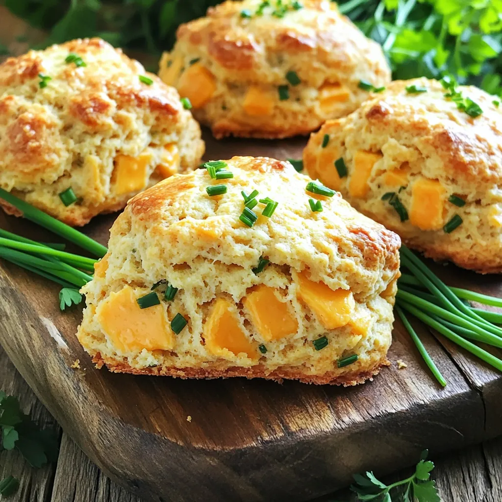 Savory Cheddar Herb Scones Flavorful and Simple Treat