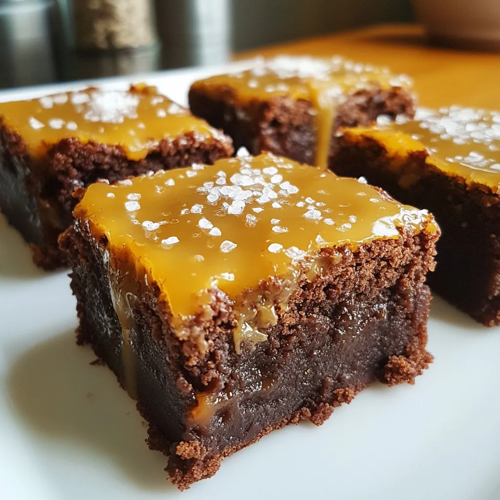 Salted Caramel Brownie Bites Irresistible Dessert Treat