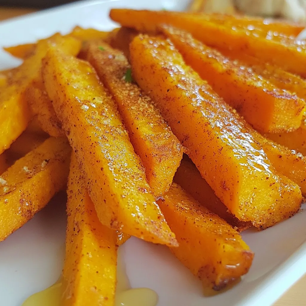 Baked Sweet Potato Fries Crispy and Delicious Snack