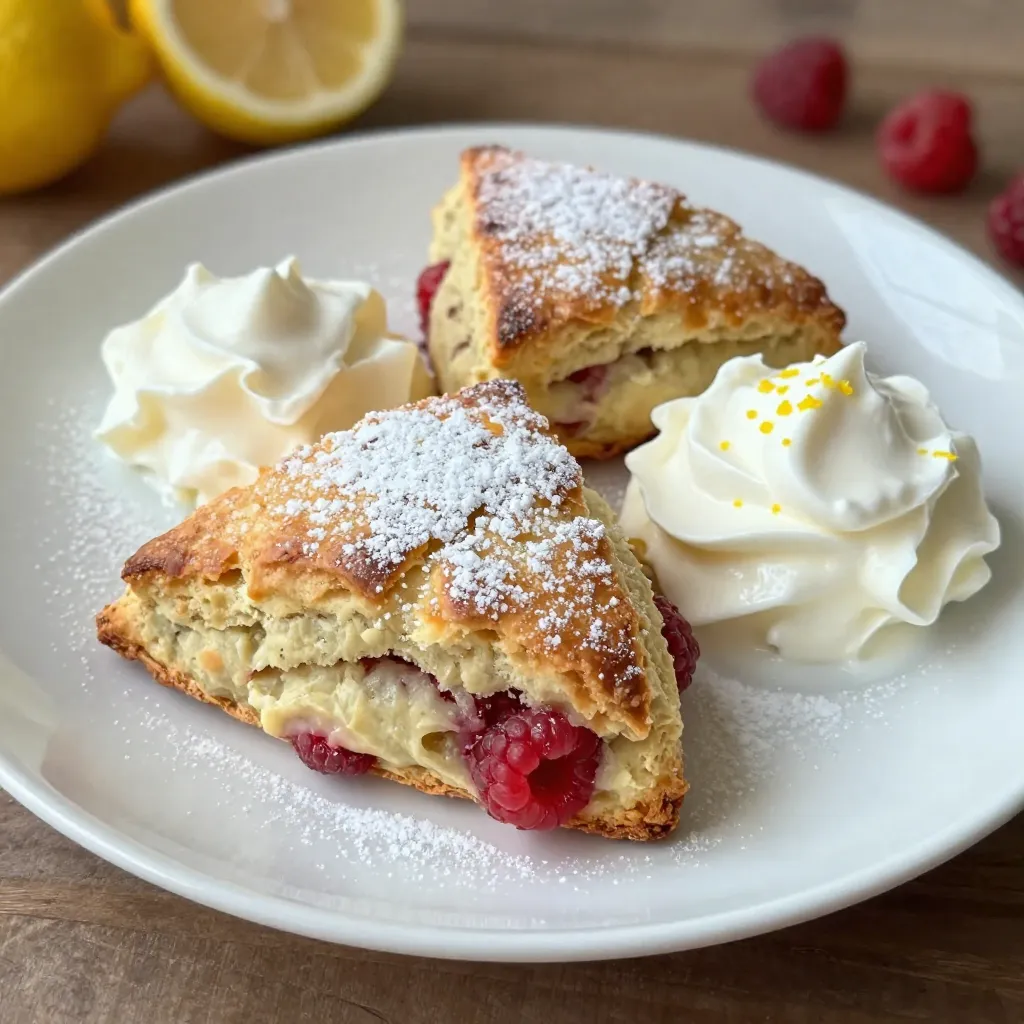 Raspberry Lemon Scones Fresh and Flavorful Treat