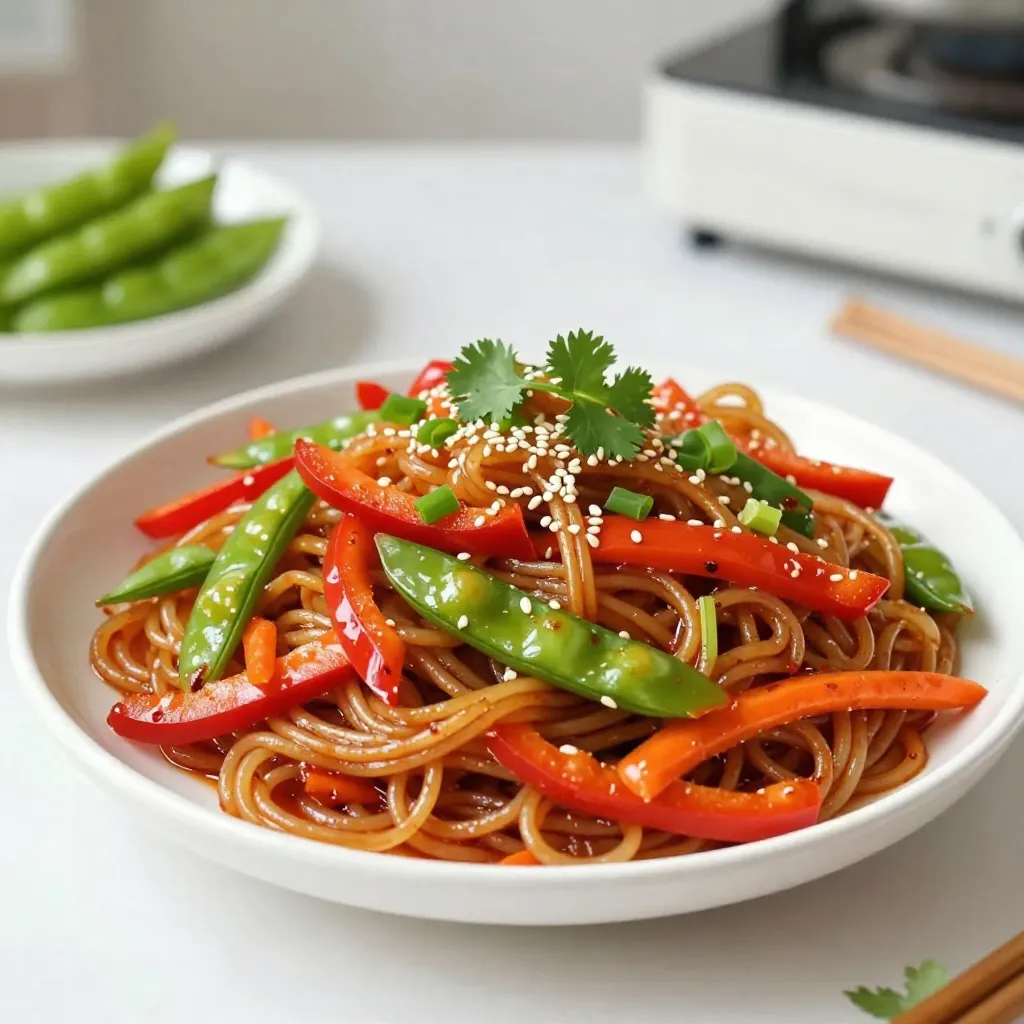Chili Garlic Noodle Stir-Fry Tasty and Quick Recipe