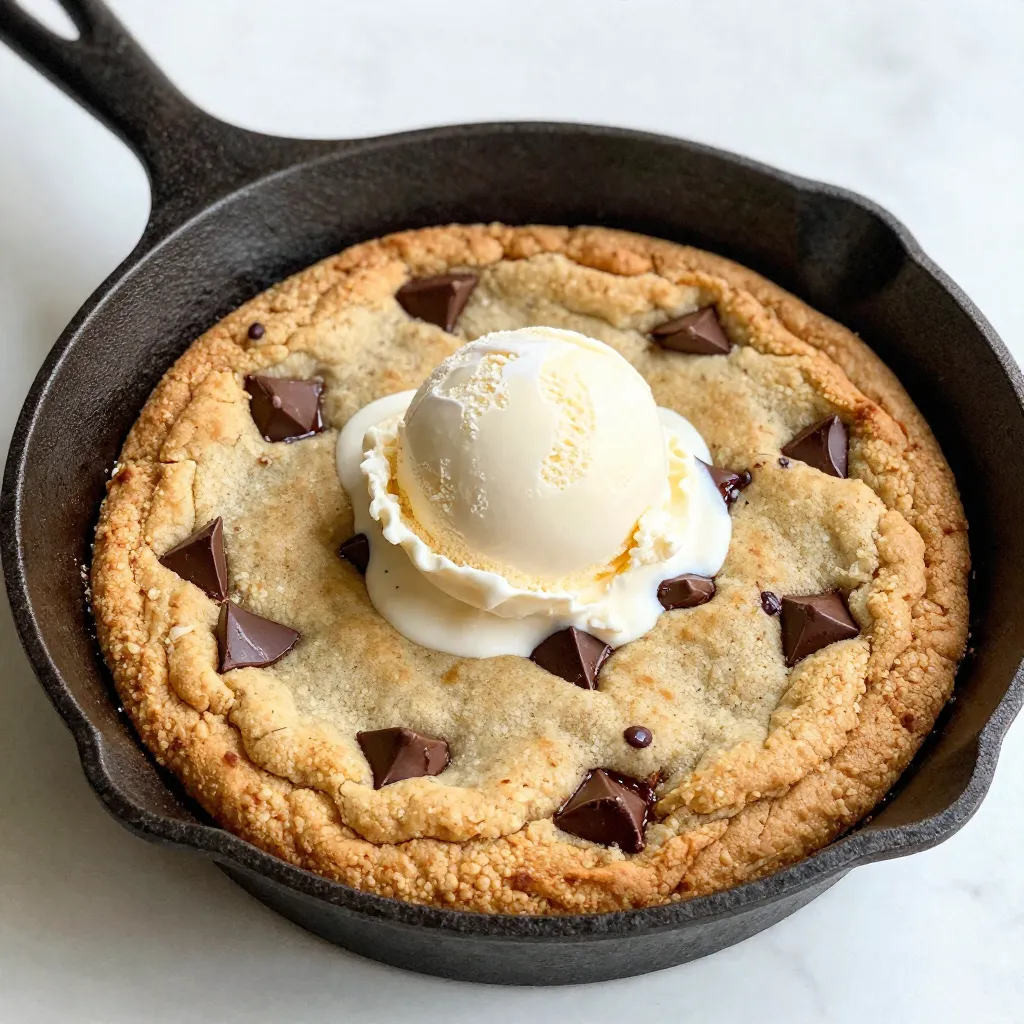 Chocolate Chip Cookie Skillet Easy and Tasty Treat