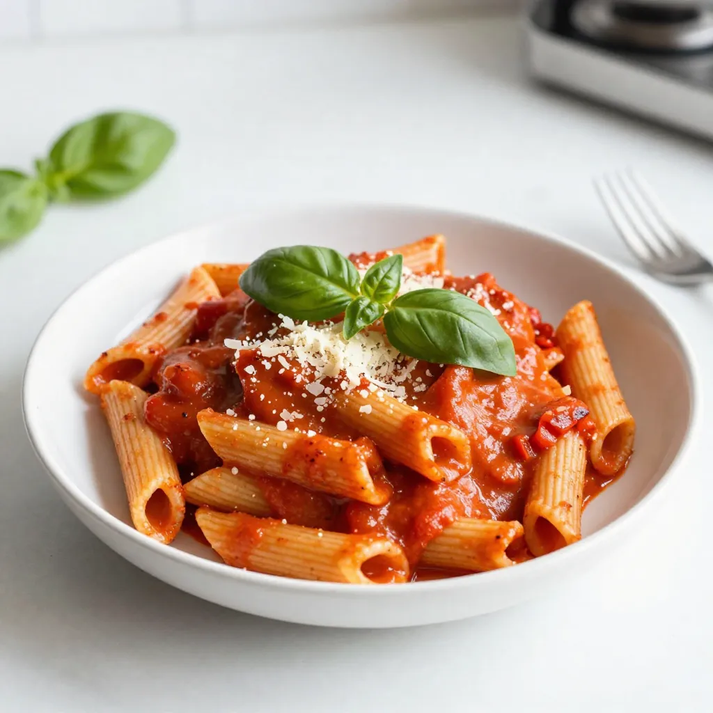 Creamy Roasted Red Pepper Pasta Flavorful Dinner Idea