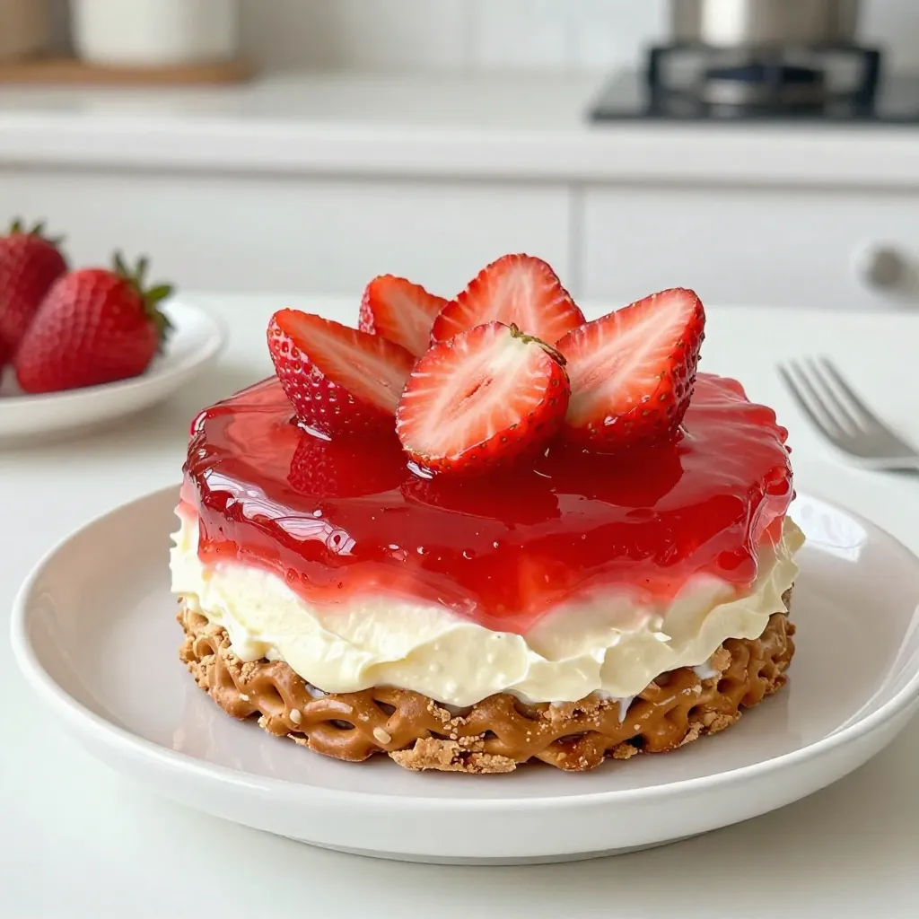 Strawberry Pretzel Salad Delightful Dessert Recipe