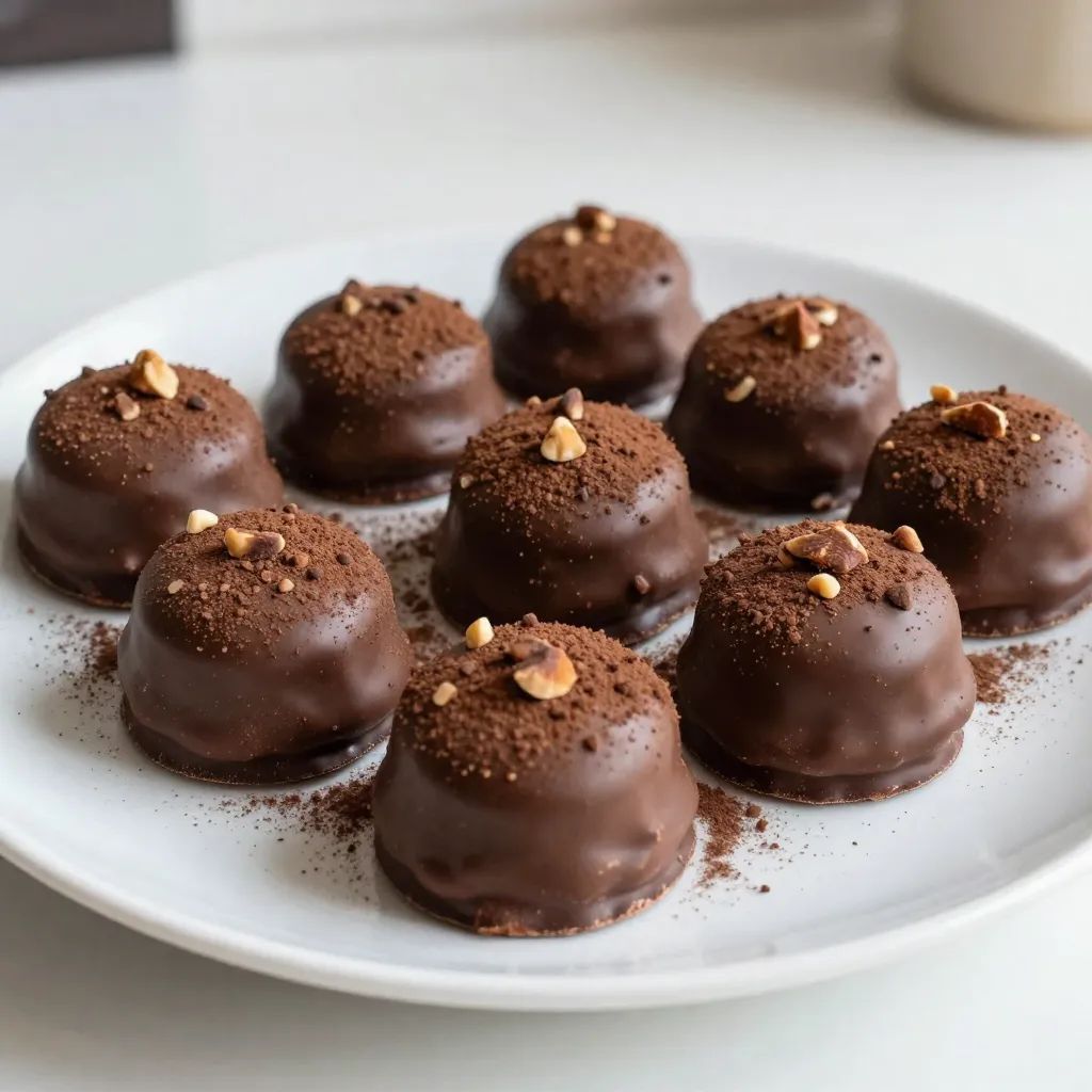 Chocolate Covered Cheesecake Bites Simple and Tasty