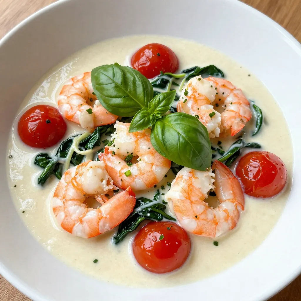Creamy Tuscan Shrimp Delightful and Simple Dish