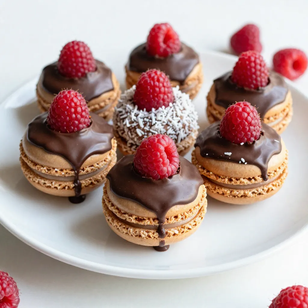 Coconut Raspberry Macaroons Delightful Easy Recipe