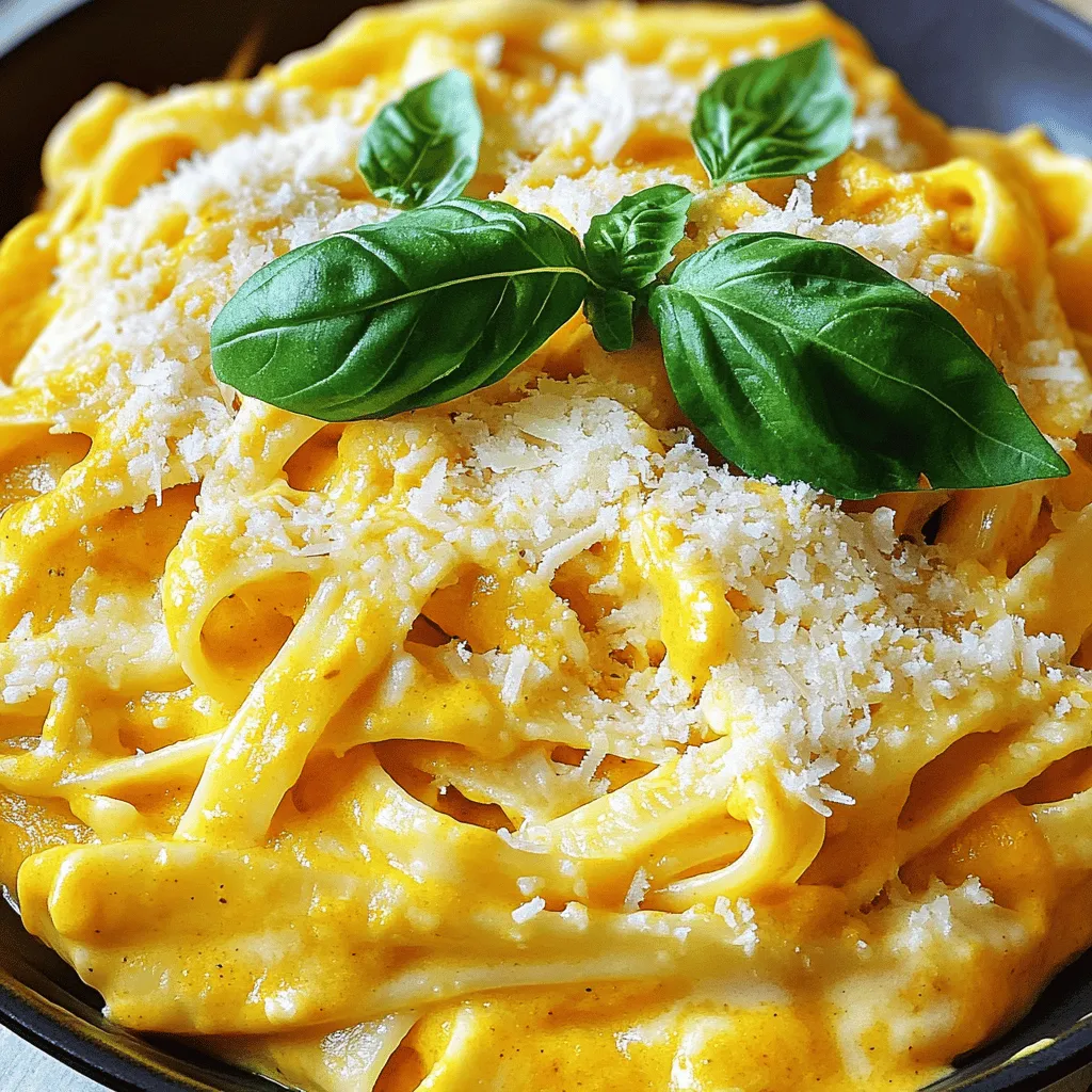 Slow Cooker Pumpkin Alfredo Creamy Comfort Dish