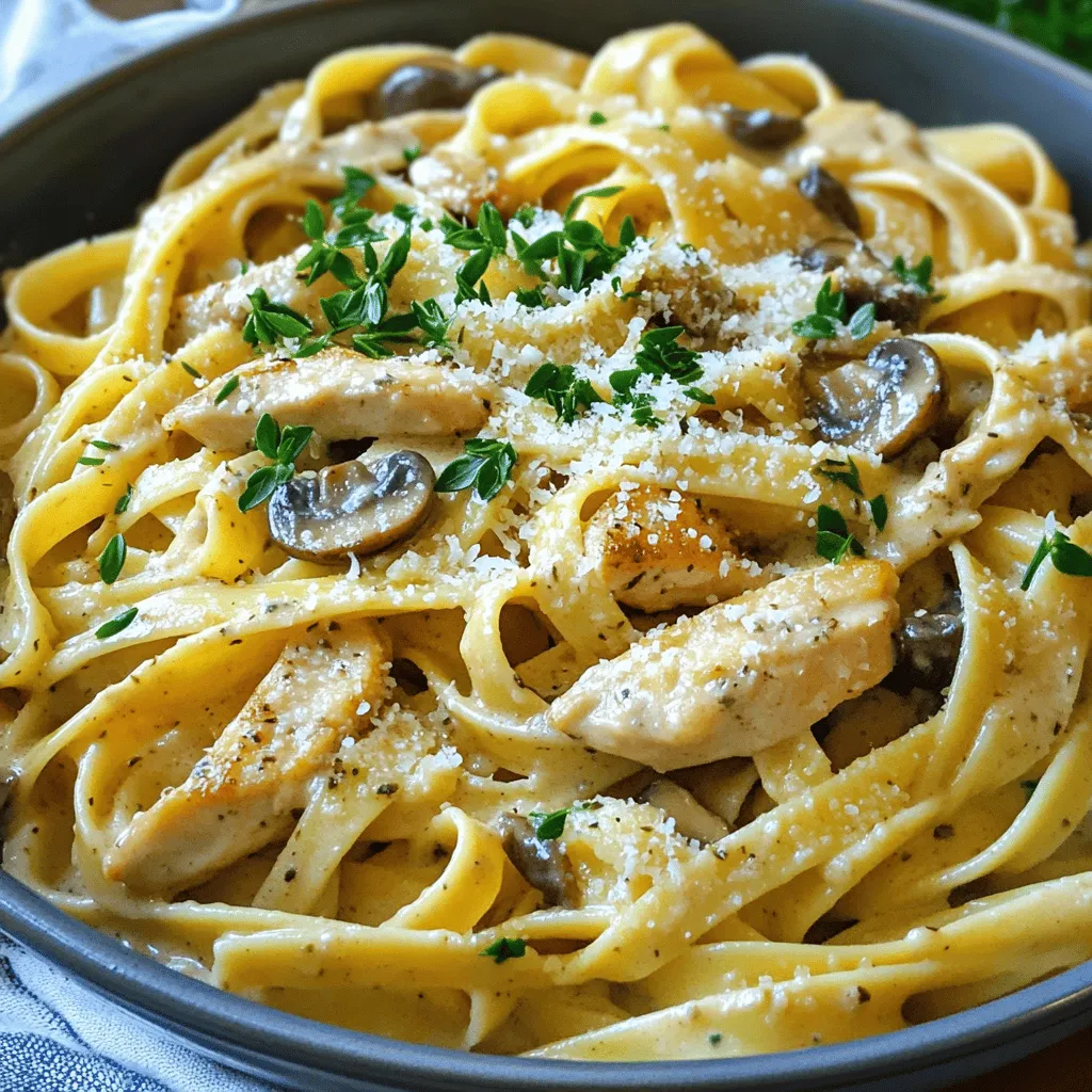 Creamy Chicken Marsala Pasta Flavorful Dinner Delight