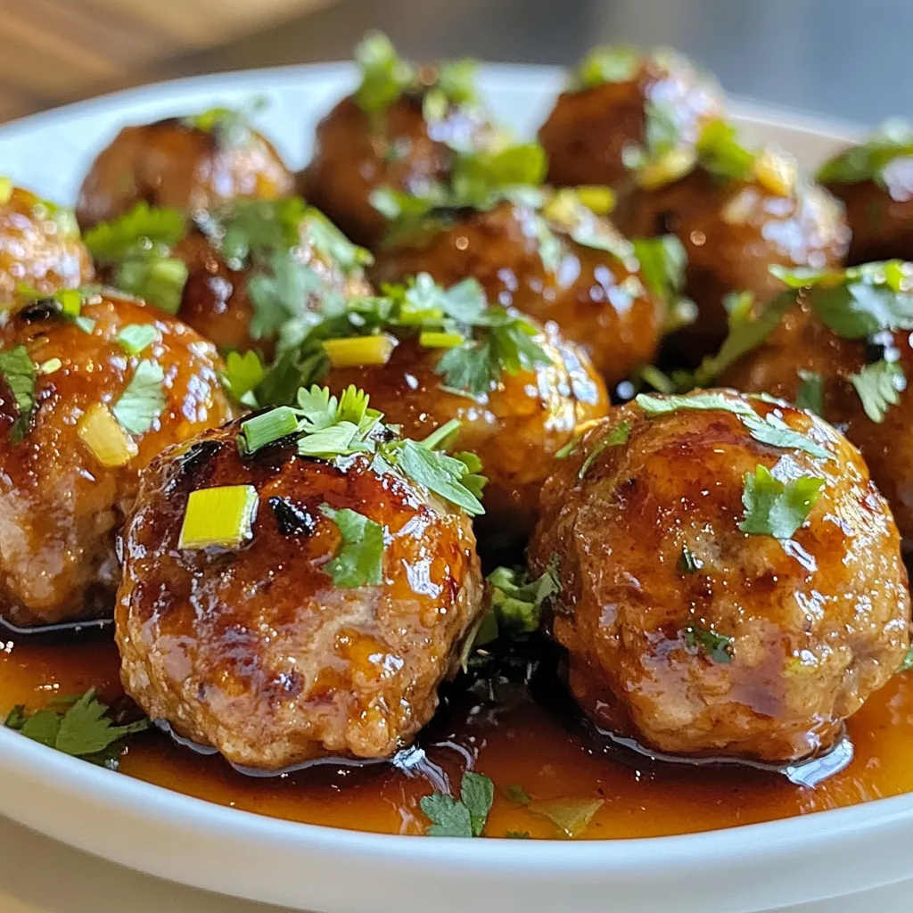 Teriyaki Glazed Meatballs Easy and Flavorful Recipe