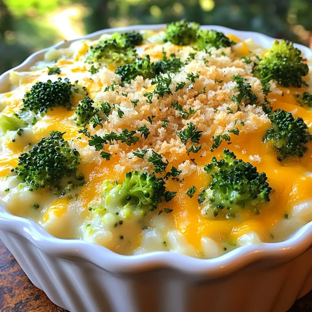 Cheesy Broccoli Rice Casserole Simple and Tasty Dish