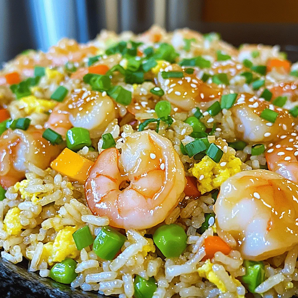 Honey Garlic Shrimp Fried Rice Flavorful and Easy Dish