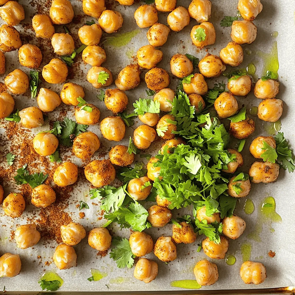 Chili Lime Roasted Chickpeas Crunchy and Flavorful Snack