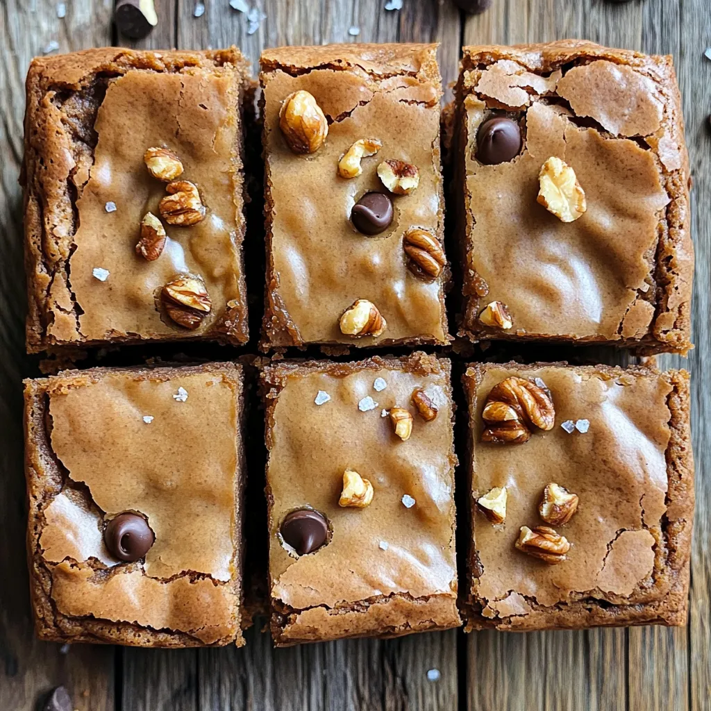 Brown Butter Blondies Soft and Chewy Delight