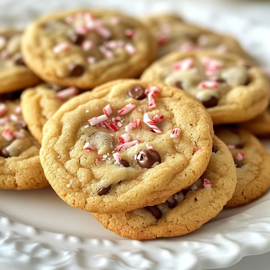 Peppermint Chocolate Chip Cookies Irresistible Treat