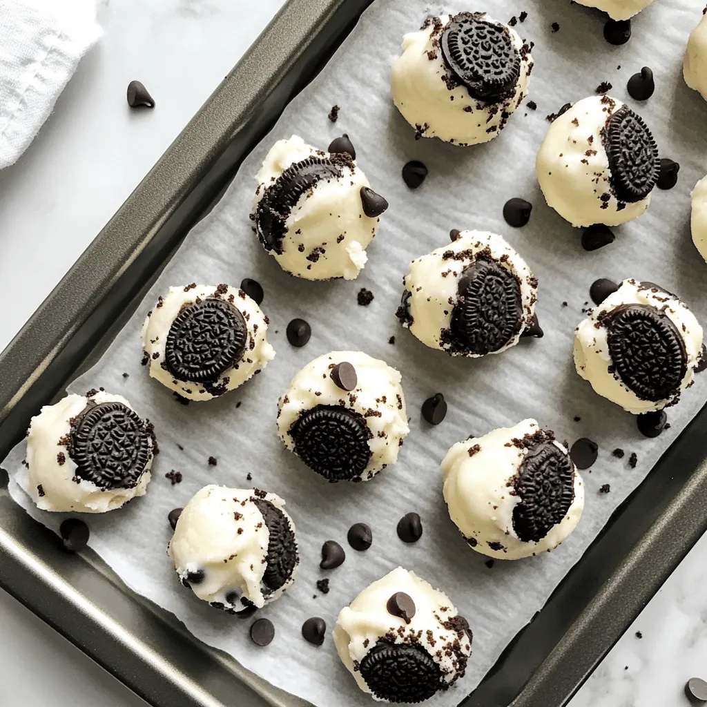 No Bake Oreo Cookie Dough Bites Easy Treat Recipe