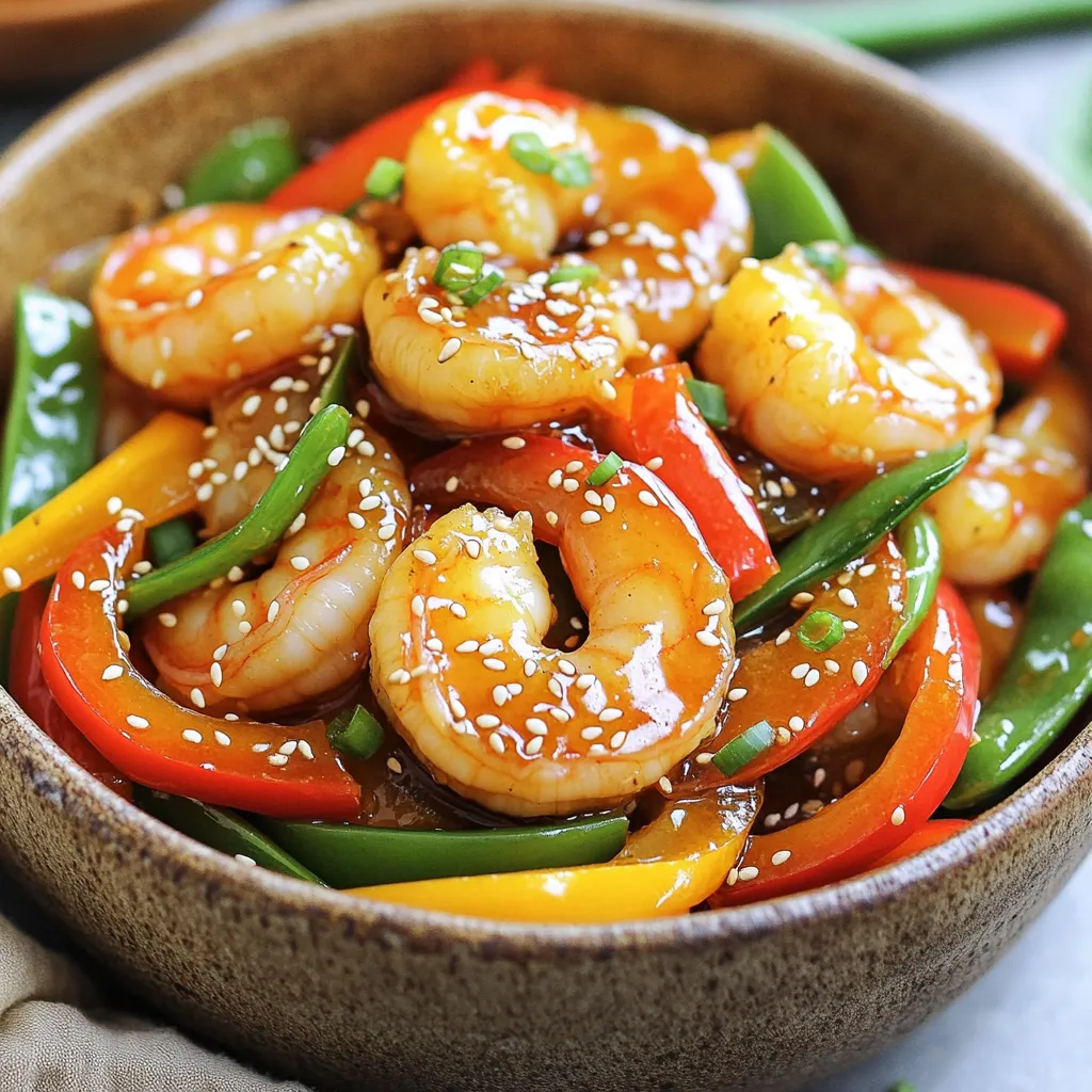 Minute Honey Garlic Shrimp Stir-Fry Quick and Easy Meal