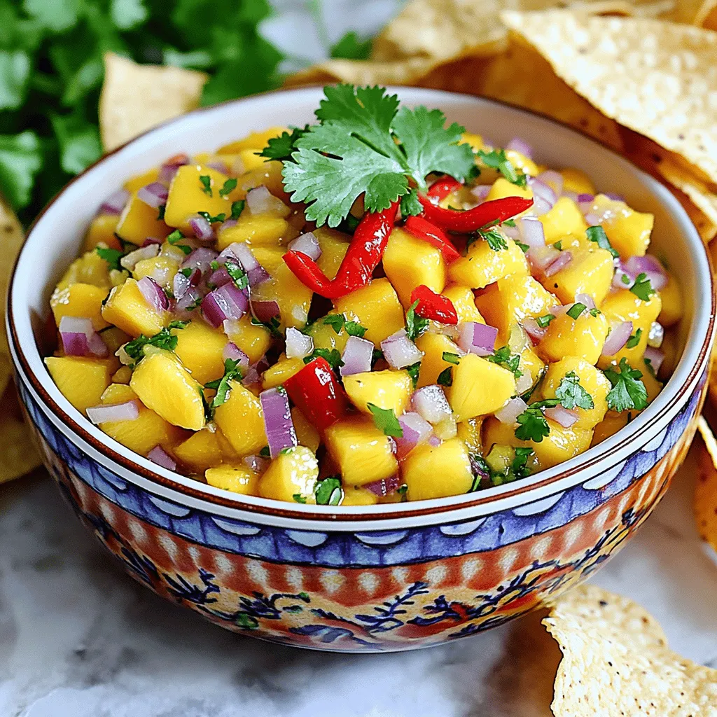 Spicy Mango Habanero Salsa Flavorful Summer Treat