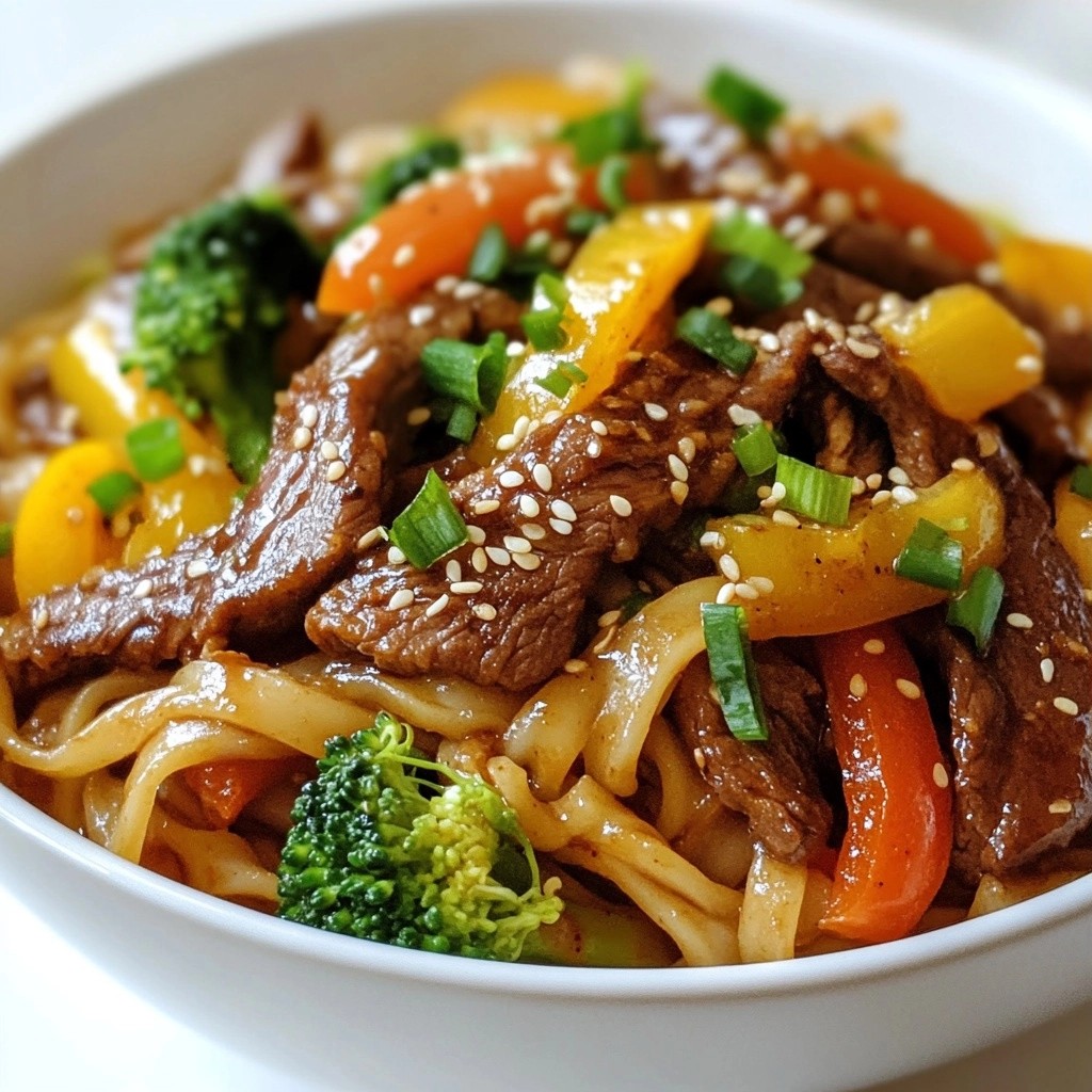 Hearty Noodle Dishes Korean BBQ Beef Noodles Recipe