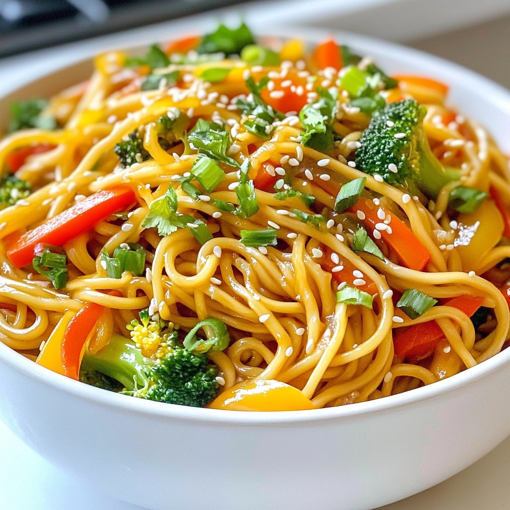 Hearty Noodle Dishes Chili Garlic Soybean Noodles