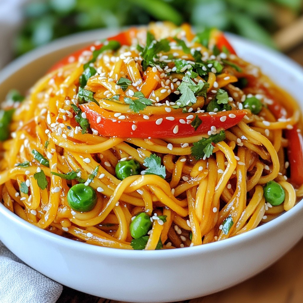Hearty Noodle Dishes Spicy Szechuan Lo Mein Recipe